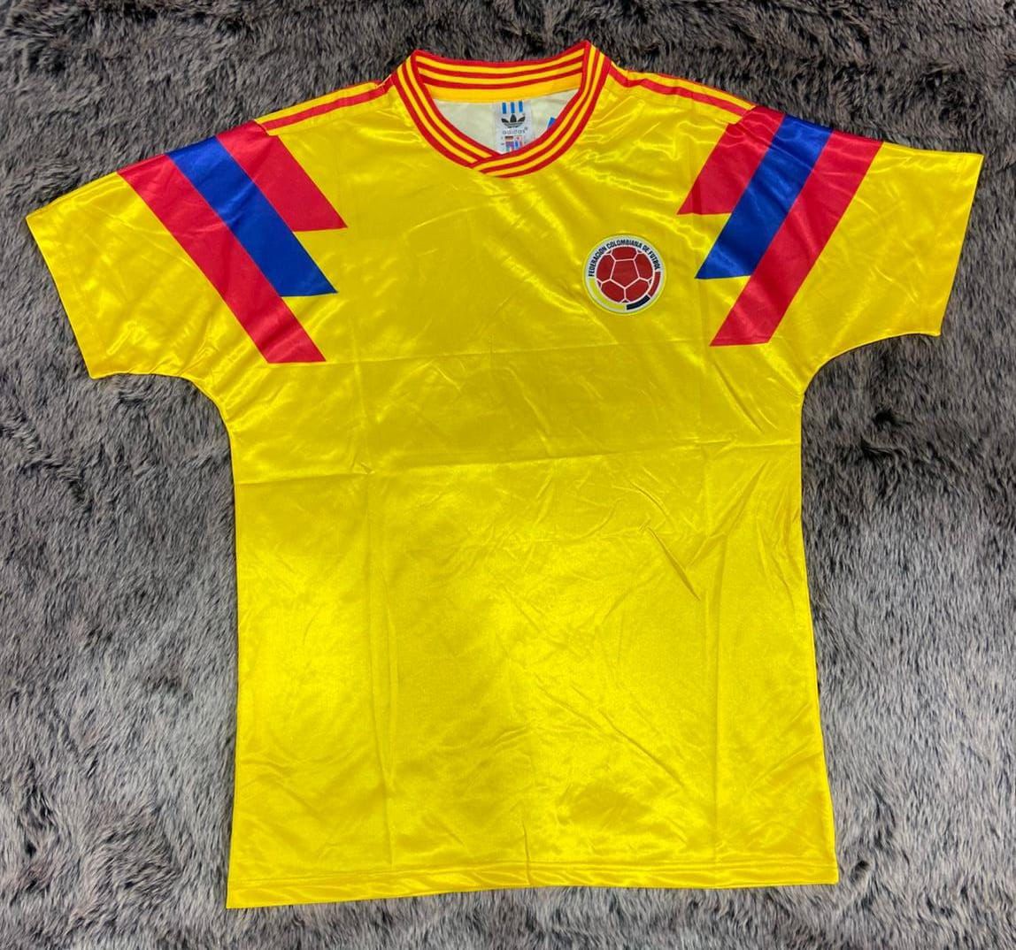 CAMISETA DE COLOMBIA RETRO COLOMBIA 1990