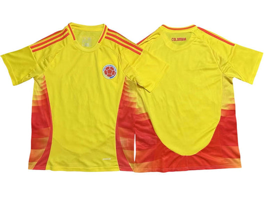 CAMISETA DE COLOMBIA AMARILLO HOMBRE COPA AMERICA 2024