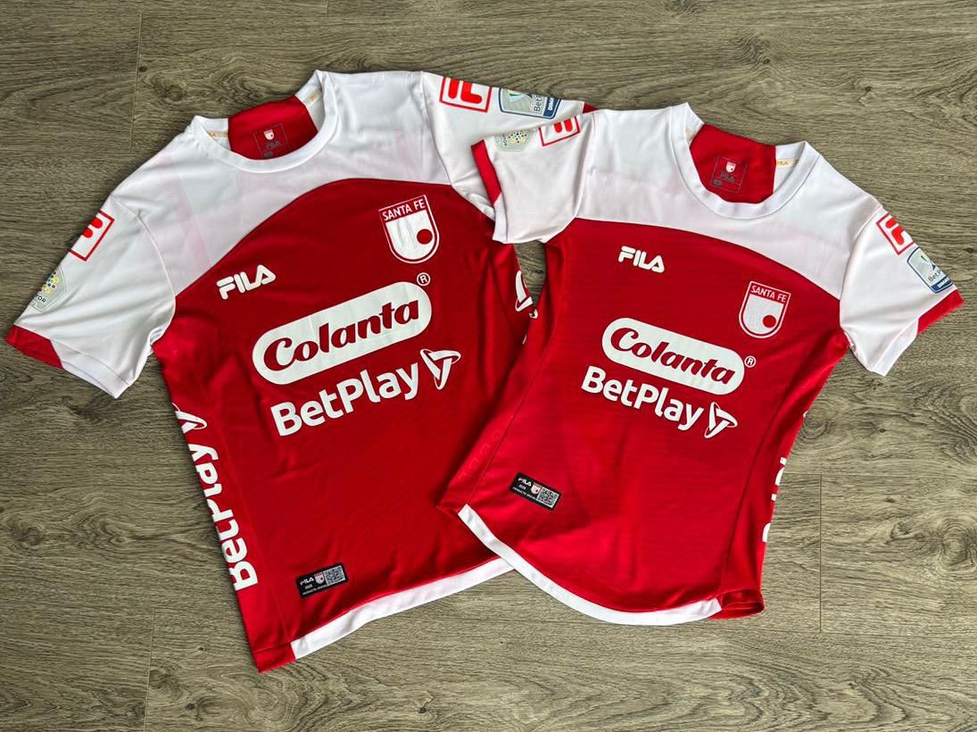 CAMISETA DE SANTAFE DAMA 2025