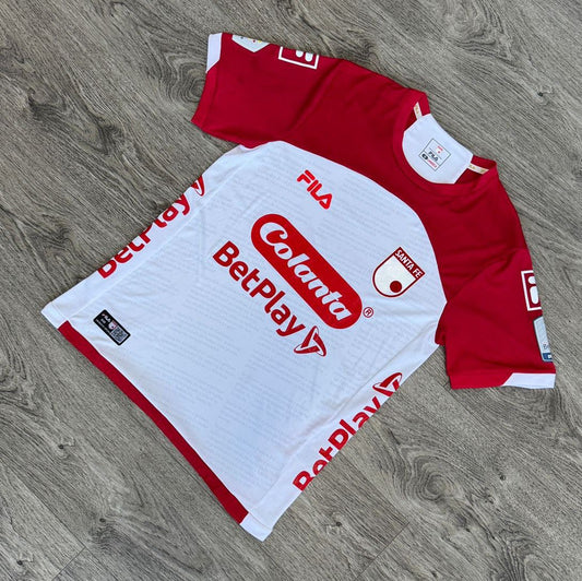 CAMISETAS DE SANTAFE HOMBRE BLANCO