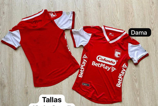 CAMISETA DAMA INDEPENDIENTE SANTAFE 2024